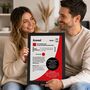 Personalised Birth Year Print Birthday Gift For Arsenal Fans, thumbnail 4 of 10
