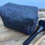 Toiletry Bag, Grey Quilted, thumbnail 1 of 6