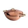 Hand Hammered Copper Stew Pot With Lid, thumbnail 1 of 6
