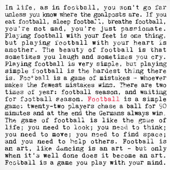 Football Gift, Funny Football Quotes Mug, 2 of 7