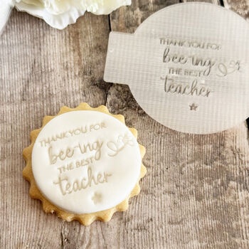 Personalised Teacher Appreciation Cupcake Embosser, 5 of 8