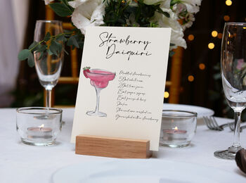Cocktail Recipe Wedding Table Names, 2 of 3