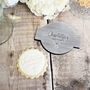 Personalised Hen Night Acrylic Icing Embosser Cupcakes Cakes Biscuits, thumbnail 4 of 5