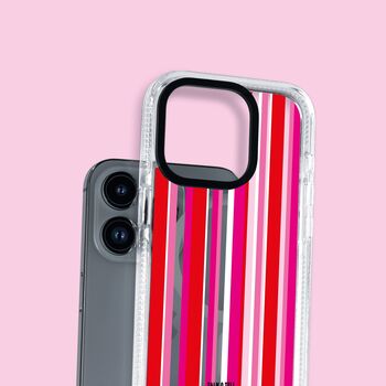 Berry Stripe Phone Case For iPhone, 6 of 8