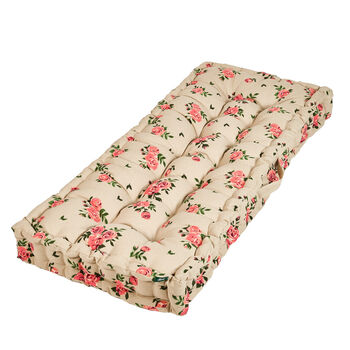 Country Rose Garden Bench Cushion, 2 of 5