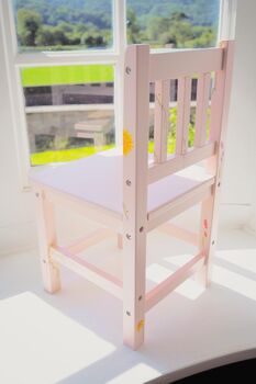 Custom Painted Children's Chair No Name, 5 of 12