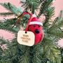 Personalised Robin Christmas Decoration, thumbnail 1 of 4