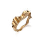 Asymmetric Gold Plated Silver Shard Ring, thumbnail 4 of 5