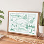 Personalised Hand Drawn Favourite Family Memories Print, thumbnail 2 of 8