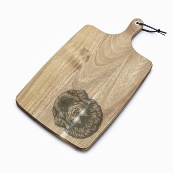 Personalised Newfoundland Engraved Acacia Serving Board, 2 of 10