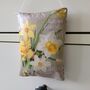 Handmade Daffodil Print Hanging Decoration Scented With Lavender Or Rose Petals, thumbnail 2 of 5