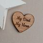 'My Dad, My Hero' Heart Pocket Token, thumbnail 1 of 2