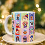 Colourful Dog Lover Christmas Mug Stocking Filler, thumbnail 5 of 12