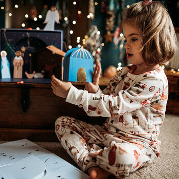 Nativity Christmas Play Scene Advent Calendar, 7 of 12