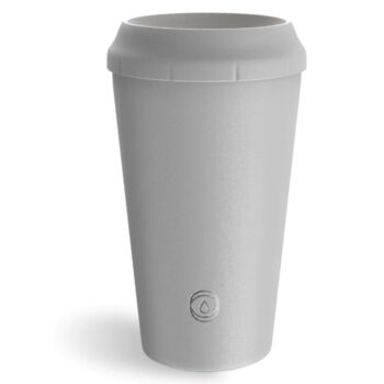 Personalised Premium Reusable Cup 12oz Stone, 2 of 4