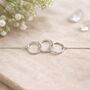 Mother, Daughter And Grandson Infinity Bracelet, thumbnail 4 of 5