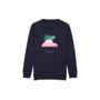 Christmas Car Sweatshirt | Navy, thumbnail 1 of 2