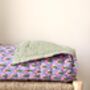 Luxury Reversible Block Print Quilt, thumbnail 2 of 5