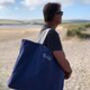 Personalised, Embroidered Large Beach Bag, thumbnail 2 of 6