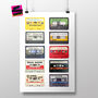 Personalised Music Print, Favourite Albums/Songs, thumbnail 1 of 11