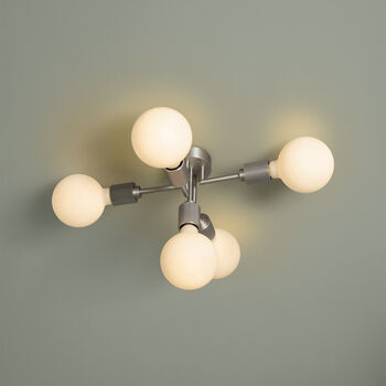 Connaught Five Arm Ceiling Light, 2 of 6