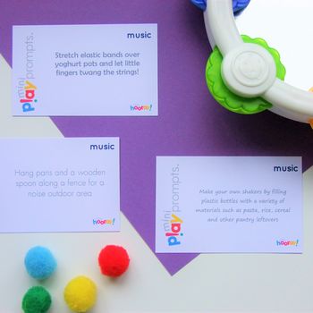 Music Play Prompts Activity Cards Mini Pack, 4 of 6