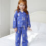 Personalised Girls Cotton Pineapple Pyjamas, thumbnail 6 of 7