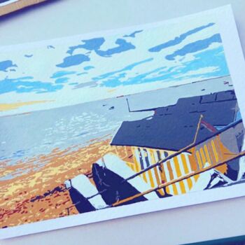 Beach Hut Painting By Numbers Kit, 4 of 6