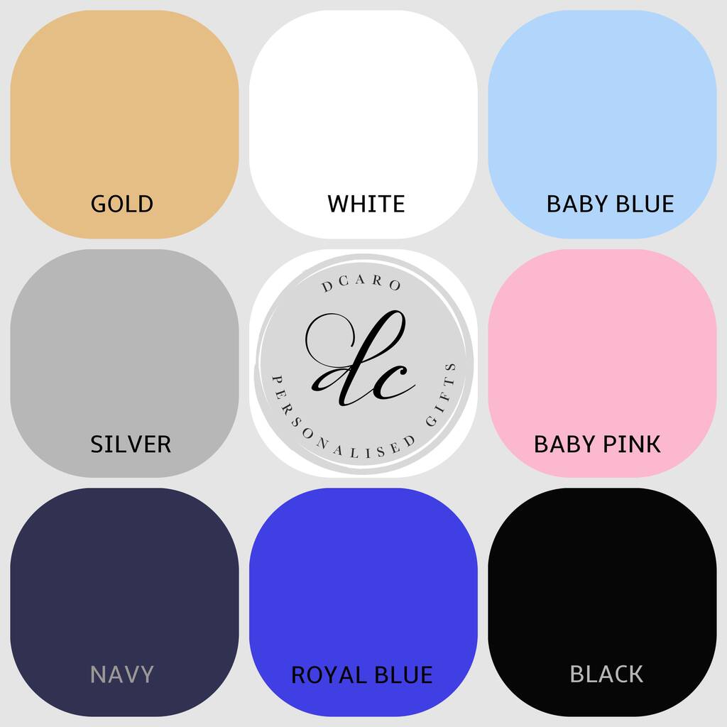 Personalised Grey Cotton Baby Blanket By 1st Birthday Gifts