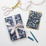 Floral Christmas Wrapping Paper, thumbnail 2 of 2