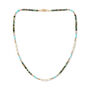 Clara Necklace With Turquoise, Prenite And Pearls, thumbnail 2 of 4