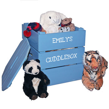 Personalised Tall Square Storage Crate, 3 of 5