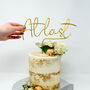 'At Last' Wire Cake Topper, thumbnail 1 of 4