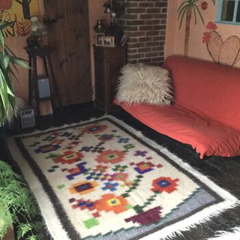 Plant Pot Hand Woven Rug For Plant Lovers, 2 of 12