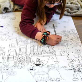 Giant Halloween Colouring Poster, 3 of 12