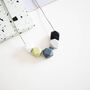 Slate Teething Necklace, thumbnail 2 of 2