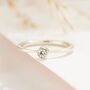 Personalised 9ct Gold Diamond Engagement Ring, thumbnail 5 of 9