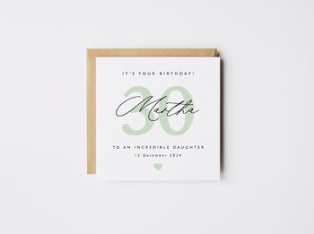 Personalised 100th Birthday Card *Colour Options, 5 of 11