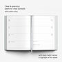 2026 Diary, Meal Planner And Pen: Stationery Gift Bundle, thumbnail 7 of 12