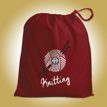 Personalised Knitting Bag, 2 of 5