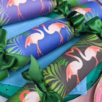 Flamingo Summer Party Crackers Box Of Six, 7 of 8