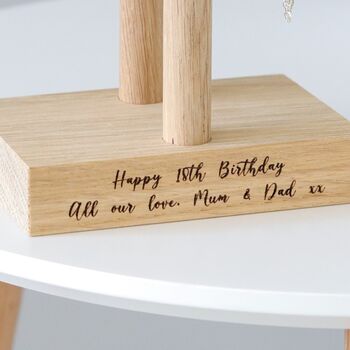 Personalised Earring Stand And Jewellery Hanger, 2 of 10