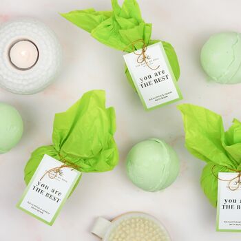 You Are The Best Eucalyptus, Lemon Bath Bomb Refreshing Soak, 4 of 4