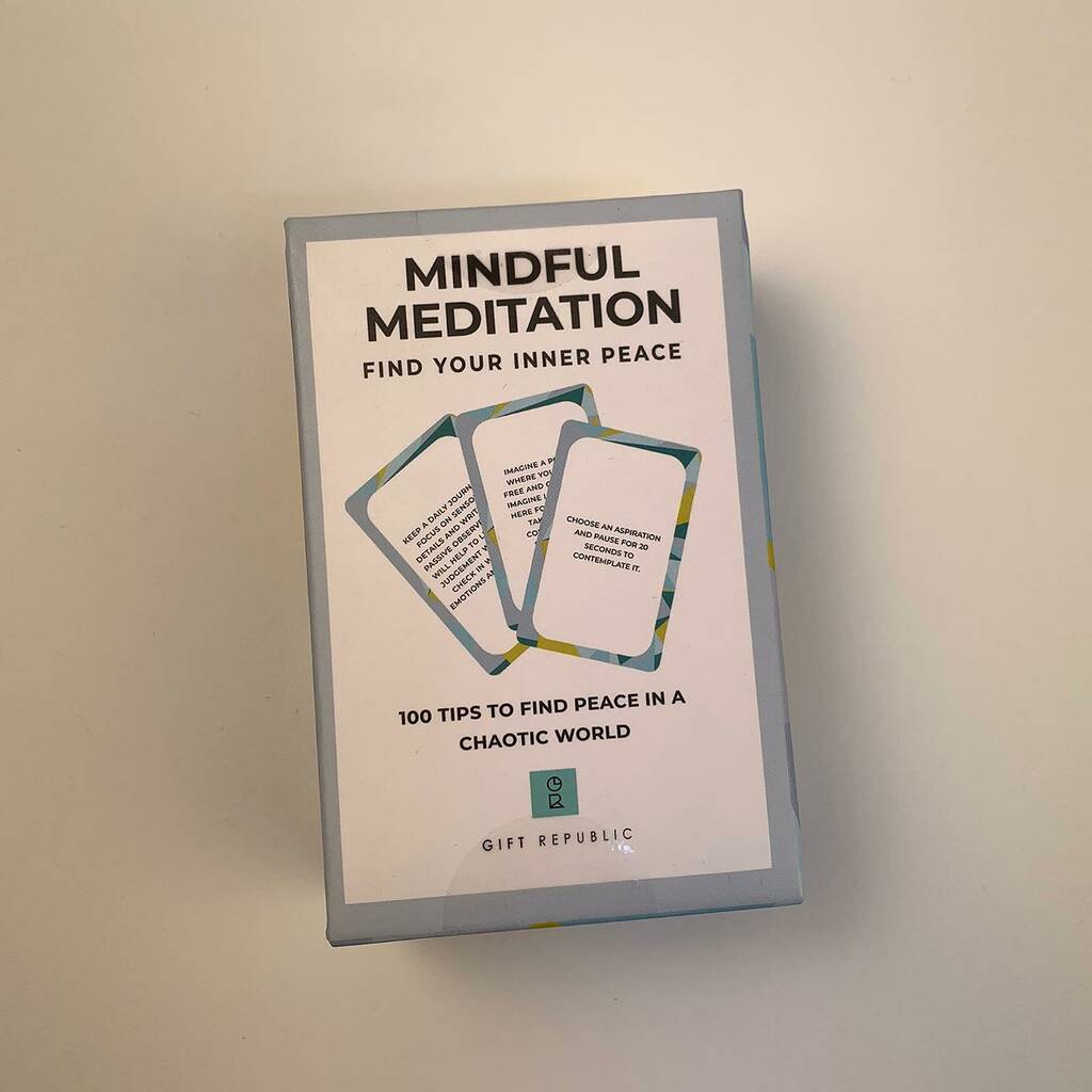 100 'mindful Meditation' Cards By Nest 