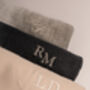Personalised Embroidered Scarf, thumbnail 2 of 8