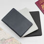 Personalised Luxury Leather Name Travel Document Holder, thumbnail 6 of 11
