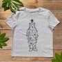 Christmas Tree Bear, Organic Women's T Shirts, thumbnail 2 of 3