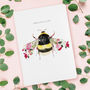 A5 Lined Notebook Bee, thumbnail 1 of 4