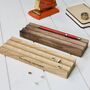 Personalised Wooden Pencil Tray, thumbnail 2 of 7