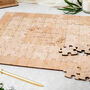 Wooden Wedding Puzzle Guestbook Alternative, thumbnail 4 of 10